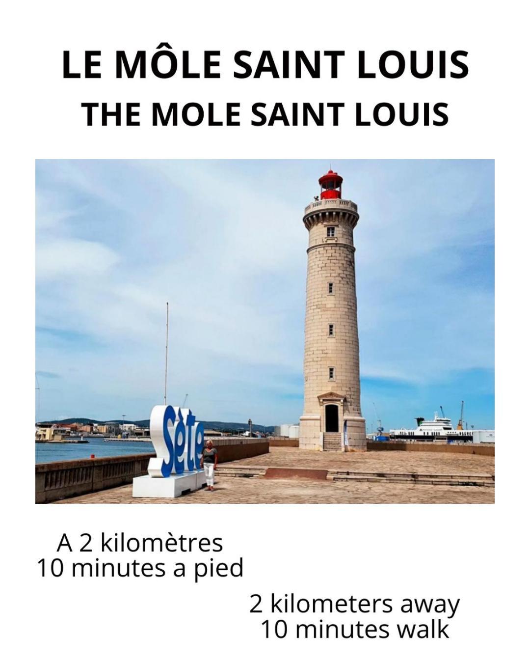 Le "Duo Setois" Apartment Sete Bagian luar foto